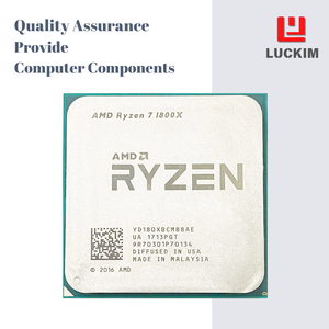 R7-1800X işlemci 8 çekirdek 16 konuları 3.6GHz taban 4.0GHz Boost AM4 16MB önbellek 95W AM4 - Product Image 2