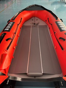 Bote Inflable de Rescate Reachsea Color Rojo, PVC VIB <span class=keywords><strong>Air</strong></span> Deck, 390 cm, 6 Personas, con Motor, en Venta - Product Image 4