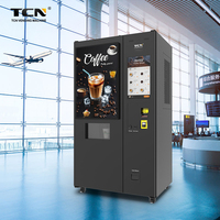 TCN Robot de café commercial chaud et glacé Distributeur automatique Kaffeeautomat Machines à café pour le bureau