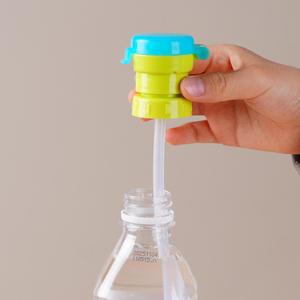 Tapa para Botella de Agua para Niños, Herramienta para Beber Portátil Universal a Prueba de Fugas, Tapas para Botellas de Agua para Jugos, Fiestas, Viajes, Campamentos - Product Image 5