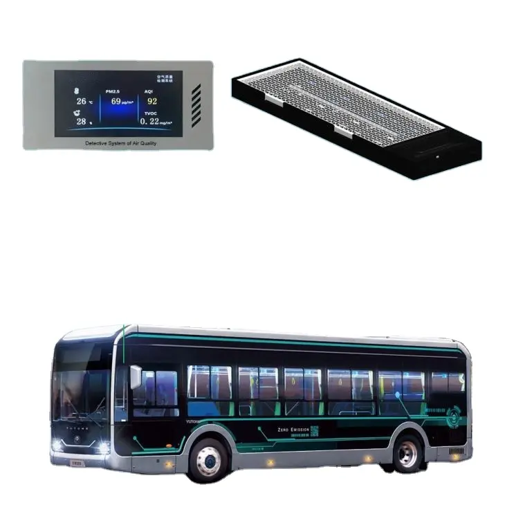 CE Test Luftreiniger für Bus Auto Lkw mit Air Detektiv System kingclima-J