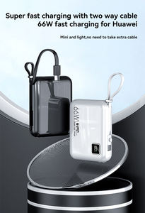 2023 venta al por mayor promocional Mini estación de energía portátil ultradelgada 10000 Mah Pd Cable para <span class=keywords><strong>Iphone</strong></span> carga al aire libre para teléfonos celulares - Product Image 5