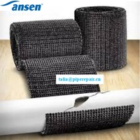 Bande de réparation pour tuyaux en fibre de verre, disponible en OEM/ODM, pour réparation d'urgence de plomberie