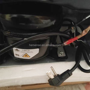 미니 냉장고 95L 125L 작은 데스크탑 투명 유리 문 호텔/아파트 레드 와인 쿨러 110v/220V 홈 냉장고 - Product Image 5