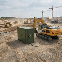 Station de recharge rapide portable pour véhicules électriques 40 kW, batterie LiFePO4 GB TYPE2, BESS, OCPP, chargeur intelligent d'urgence pour véhicules électriques sur route