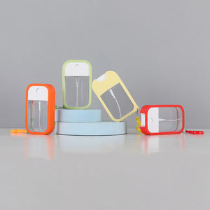 Aangepaste Plastic Creditcard Vorm Spuitflessen 30Ml 50Ml Pocket Size Parfum Handdesinfecterend Mistcontainers Met Sleutelhanger - Product Image 2