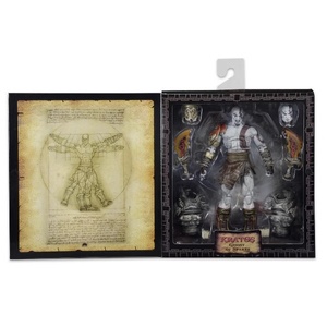 NECA <span class=keywords><strong>God</strong></span> <span class=keywords><strong>of</strong></span> <span class=keywords><strong>War</strong></span> 3 Ultimate Kratos Edizione Deluxe, Action Figure in PVC da 7 Pollici in Confezione - Product Image 3