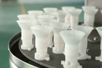 Laveuse de bouteilles manuelle, machine de nettoyage de bouteilles en plastique et en verre, équipement de rinçage de type disque, laveuse de bouteilles rotative