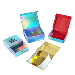 Premium Custom Electronic Headphones Package Holographic Magnet Folding <b>Box</b> for Luxury Gift <b>Box</b> - Product Image 4