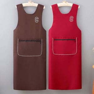 Durable <b>Waterproof</b> and Oil-Proof Extended Fat Kitchen <b>Apron</b> Washable Home Cooking Logo Waist for Restaurants Catering - Product Image 1