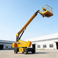 Nouvelle nacelle articulée Jiubang HSJBQ22M-LI - Actionnement hydraulique diesel - Certifiée CE - Entièrement automotrice - Plateforme maximale de 22 m