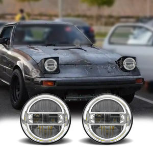 ASEND-faro led KING KONG de 7 pulgadas, luz alta y baja, para jeep jk cj tj <span class=keywords><strong>Mazda</strong></span> <span class=keywords><strong>Miata</strong></span>, <span class=keywords><strong>precio</strong></span> de venta directa de fábrica - Product Image 1