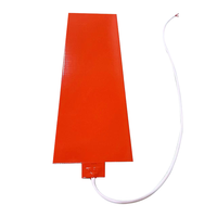 Tapis chauffant en silicone résistant aux hautes températures, taille personnalisée pour la gestion thermique des batteries de véhicules électriques