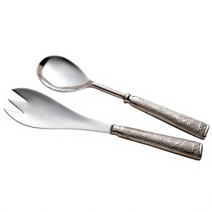 Restaurants Vaisselle Couverts et Argenterie Couverts en Acier Inoxydable de Qualité à Haut Potentiel avec Texture Détaillante à la Main - Product Image 1