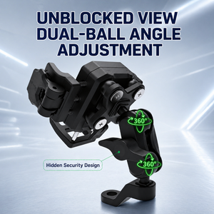 <span class=keywords><strong>Support</strong></span> de téléphone antichoc à quatre axes pour moto, <span class=keywords><strong>support</strong></span> de navigation anti-vibration pour vélo avec accès à l'objectif de la caméra pour moto, vente en gros B2B - Product Image 3