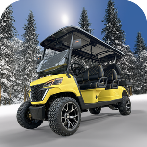 รถกอล์ฟไฟฟ้า4 + 2ที่นั่ง48V รถกอล์ฟออฟโรดถูกกฎหมายดีไซน์ทันสมัย - Product Image 4