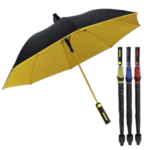 Paraguas Promocional de Diseño Moderno con Apertura Semi-Automática, Mango Grande y Funda Impermeable, Venta al Por Mayor - Product Image 1