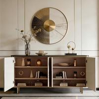 Meuble à chaussures moderne de luxe léger, console d'entrée, meuble de rangement pour couloir, cloison décorative pour salon