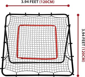 ตาข่ายลูกฟุตบอลแบบพกพาสำหรับผู้เล่น5คนตาข่ายลูกฟุตบอลแบบ PE ขนาดมาตรฐาน - Product Image 4