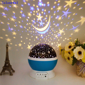 Romantic Rotating Starlight Small Toys Illuminated <strong>by</strong> Projectors Birthday Gifts Filled With Night <strong>Lights</strong> and Stars - Product Image 3