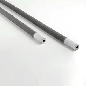 Sic Nóng Sưởi Ấm 1600C Lò Điện Yếu Tố Silicon Carbide Rod