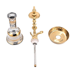 Commercio all'ingrosso a buon mercato narghilè nuovo Design di alta qualità bottiglia di vetro di zinco stelo egiziano narghilè scatola di <span class=keywords><strong>Shisha</strong></span> imballaggio - Product Image 5