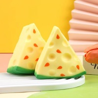 Jouet de simulation alimentaire créatif à rebond lent, série de fruits à pincer amusants (melon Hami fluide), pour la décompression, pour les 7-14 ans, en boîte