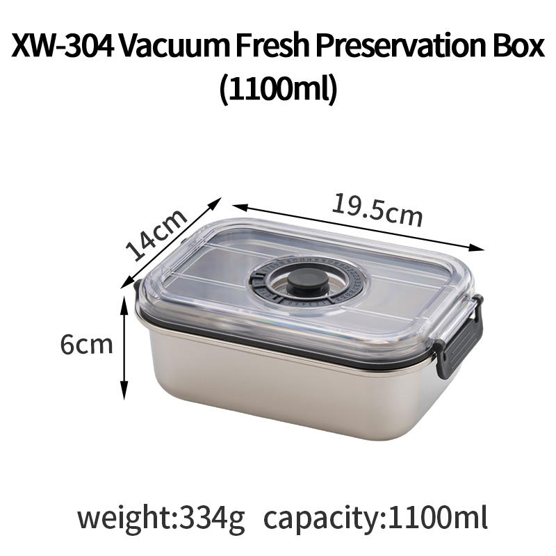 กล่องเก็บ XW-304VacuumFresh (1100มล.)