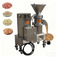 Broyeur électrique commercial à colloides pour beurre de cacahuète, crème glacée, enrobage au chocolat, cacao, approuvé pour les noix