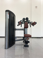 Mesin Latihan Angkat Lateral Duduk MMD Commercial Gym Equipment Shoulder Station Pin Loaded