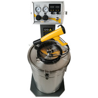 Machine de pulvérisation de revêtement en poudre intelligente industrielle 40 machines de revêtement des métaux Machine de placage au chrome par pulvérisation 40va fournie