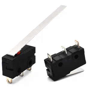 Mouse button switch KW-12 long handle limit switch 5A 250V micro switch