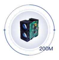 Módulo Láser con Sensor Óptico WT200C DTOF de Surertech, Puerto Serie, para Aplicaciones en Exteriores
