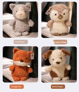 Peluche di maiale britannico a pelo riccio, super morbido, in cotone PP, per bambini, 8 pollici, per macchine a griffa e matrimoni - Product Image 6