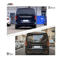Kit carrosserie GBT Mercedes Vito W447, kit de conversion modèle AMG pour Mercedes Benz Classe V 2016 et plus, accessoires de mise à niveau du pare-chocs et de la calandre