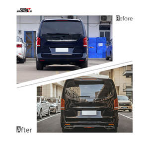 Kit de carrosserie GBT Mercedes Vito W447, kit de conversion modèle <span class=keywords><strong>AMG</strong></span> pour Mercedes Benz Classe V 2016 et plus, mise à niveau du pare-chocs, calandre, accessoires - Product Image 4