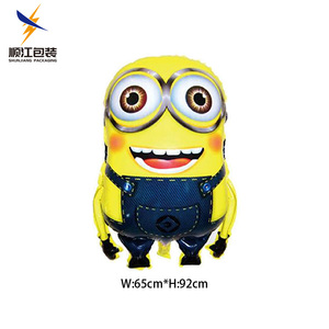 Bán Buôn Phim Hoạt Hình Lá Nhân Vật Anime Mario Stitch <span class=keywords><strong>Robot</strong></span> BB8 Mèo Động Vật Bé Tắm Globos Hạnh Phúc Sinh Nhật Đảng Trang Trí Đồ Chơi - Product Image 2
