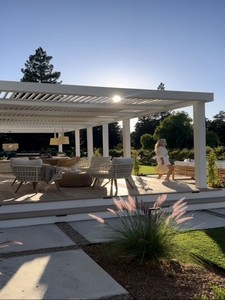 <span class=keywords><strong>Abri</strong></span> extérieur en aluminium réglable électriquement <span class=keywords><strong>pour</strong></span> <span class=keywords><strong>spa</strong></span>, option murale disponible, pergola en aluminium résistante aux charges <span class=keywords><strong>de</strong></span> neige - Product Image 5