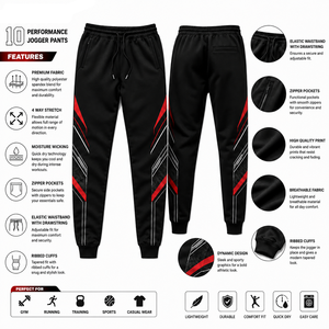 Pantalon de survêtement contrasté pour homme, taille élastique, poches latérales, vêtements de sport, pantalon de survêtement pour homme en vente, prix de gros - Product Image 6