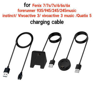 Station d'accueil pour chargeur de montre intelligente, support de synchronisation de données USB, pour <span class=keywords><strong>Garmin</strong></span> <span class=keywords><strong>Fenix</strong></span> <span class=keywords><strong>6</strong></span> - Product Image 2