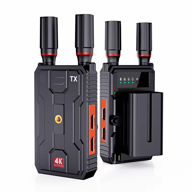 Portable HDMI-compatible Wireless Transmitter and Receiver 200M Transmission 4K hd Wireless Video Transmission for  Monitor