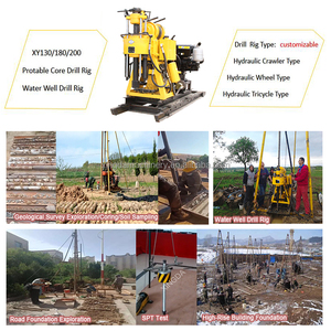 آلة حفر جيوتقنية بعمق 130 متر لاستكشاف المعادن وحفر اللب الأرضي وفحص الاختبارات الصراعية للبيع - Product Image 3