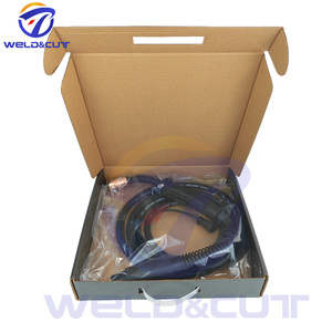 Soplete de soldadura <span class=keywords><strong>Tweco</strong></span> Fusion 180Amp <span class=keywords><strong>pistola</strong></span> <span class=keywords><strong>MIG</strong></span> refrigerada por aire 10FT 12FT estilo <span class=keywords><strong>Tweco</strong></span> 8 pines - Product Image 6