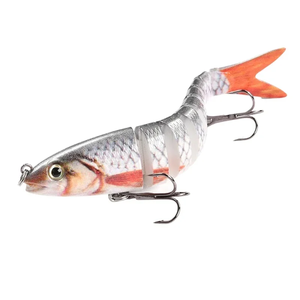 Biomimetische 10Cm 10G Drijvende Bedrukte Modderkruiper Set 9 Sectie Hard Aas Voor Langeafstands Gietvissen - Product Image 3