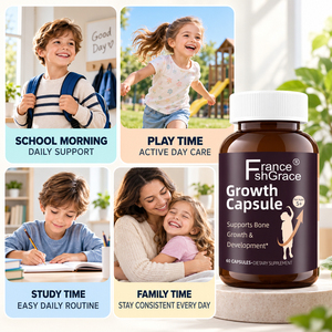 OEM Premium Shecome Growth Capsules <b>Tall</b> Nutrition for Kids Support Bone Strength Healthcare Growth Supplement - Product Image 4