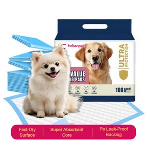 Wholesale Discount Price Leak Proof Quick Absorption Puppy Pee Mats 60x60cm Disposable Bulk Sale Custom Logo OEM Service - Product Image 1