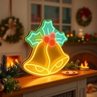Lumières décoratives suspendues à alimentation USB de la série Noël néon