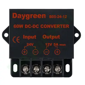 Bộ Chuyển Đổi Nguồn Điện DC 24V Sang 12V 5A Trên Bo Mạch Bộ Chuyển Đổi DC Máy Ghi Âm Nguồn Led