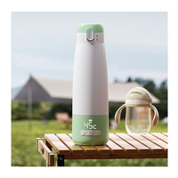 Chauffe-biberon intelligent portable avec contrôle de précision de la température Chauffage rapide et sûr Motif d'impression facile à nettoyer Must-Have pour le voyage