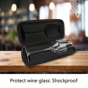 กระเป๋าใส่แก้วไวน์สีแดงกันกระแทกกันน้ำ  กระเป๋าของขวัญใส่แก้วไวน์  กระเป๋าหิ้วแก้วไวน์ - Product Image 5